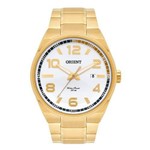 Ficha técnica e caractérísticas do produto Relógio Orient Masculino Dourado Mgss1134 S2kx