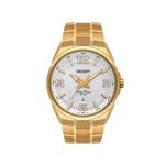Ficha técnica e caractérísticas do produto Relógio Orient Masculino Dourado Mgss1162 S2kx