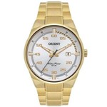 Relógio Orient Masculino Dourado Mgss1161 S2kx