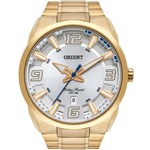 Ficha técnica e caractérísticas do produto Relógio Orient Masculino Dourado MGSS1178S2KX