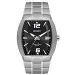 Ficha técnica e caractérísticas do produto Relógio Orient Masculino Gbss1053 P2sx Prata Preto Quadrado