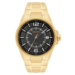 Ficha técnica e caractérísticas do produto Relógio Orient Masculino Mgss1141 G2kx Dourado Analógico