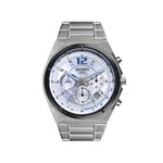 Ficha técnica e caractérísticas do produto Relógio Orient Masculino Ref: Mbssc132 Sasx Cronógrafo Prateado