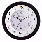 Ficha técnica e caractérísticas do produto Relógio Parede Canto Pássaros Brasileiros Herweg 6370-34