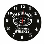 Ficha técnica e caractérísticas do produto Relógio Parede Decoração Bar Whisky Jack Daniels Churrasco