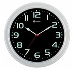 Ficha técnica e caractérísticas do produto Relógio Parede Herweg 660016 283 Branco Verde Fluorescente