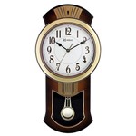 Ficha técnica e caractérísticas do produto Relógio Parede Herweg 6392 Analógico Pêndulo Refinado
