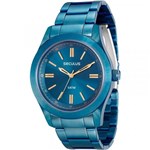 Ficha técnica e caractérísticas do produto Relógio Seculus Feminino Ref: 28813lpsvea3 Fashion Azul - Seculus