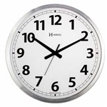 Ficha técnica e caractérísticas do produto Relógio Silencioso Parede 40cm Branco Alumínio Herweg 6713s