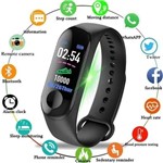 Ficha técnica e caractérísticas do produto Pulseira Inteligente Smartband M3 Monitor Passo Fit Relógio