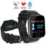 Ficha técnica e caractérísticas do produto Relógio Smart Watch A6 Inteligente Monitor Esportes Fitness - Smartwatch