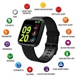 Ficha técnica e caractérísticas do produto Relógio Smart Watch Esportes Inteligente Monitor Cardíaco Fitness - Smartwatch