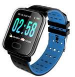 Ficha técnica e caractérísticas do produto Relógio Smartwatch A6 (Azul)
