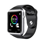 Ficha técnica e caractérísticas do produto Relógio Smartwatch Android, Notificações Whatsapp, Bluetooth, Camera - Prata