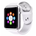 Relógio Smartwatch Celular A1 3g Chip Android Samsung App Branco