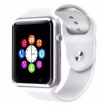 Ficha técnica e caractérísticas do produto Relógio Smartwatch Celular A1 3g Chip Android Samsung App Branco