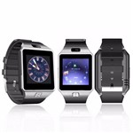Ficha técnica e caractérísticas do produto Relógio Smartwatch Dz09 Touch Bluetooth Prata