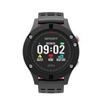 Ficha técnica e caractérísticas do produto Relógio Smartwatch F5 Gps Monitor Cardíaco Vermelho