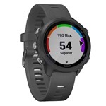 Ficha técnica e caractérísticas do produto Relogio Smartwatch Forerunner 245 Garmin Cinza