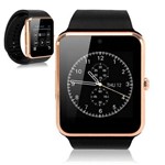 Ficha técnica e caractérísticas do produto Relógio Smartwatch Gt08 Original Touch Bluetooth Gear Chip - Dourada