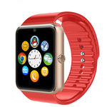 Ficha técnica e caractérísticas do produto Relógio Smartwatch Gt08 Original Touch Bluetooth Gear Chip - Vermelho