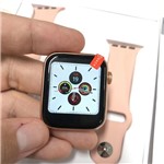 Ficha técnica e caractérísticas do produto Relógio SmartWatch Inteligente Série 5 44mm Iwo12 Rosa