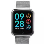 Ficha técnica e caractérísticas do produto Relógio Smartwatch P80 Prata (oc)