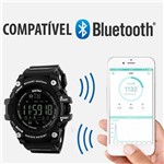 Ficha técnica e caractérísticas do produto Relógio Smartwatch Skmei Masculino 1227 Preto 11041