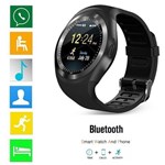 Ficha técnica e caractérísticas do produto Relógio Smartwatch Tr02 Y1 Tomate Bluetooth Notificação