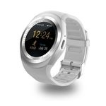 Ficha técnica e caractérísticas do produto Relógio Smartwatch Y1 Inteligente Bluetooth Android & Ios Branco
