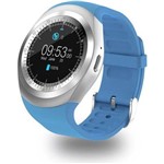 Relógio Smartwatch Y1 Inteligente Gear Chip Celular Touch - Azul