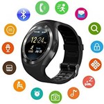 Ficha técnica e caractérísticas do produto Relógio Smartwatch Y1 Touch Bluetooth