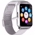 Ficha técnica e caractérísticas do produto Relógio Smartwatch Z60 Celular Inteligente Touch Bluetooth Chip Ligações SMS Pedômetro Câmera