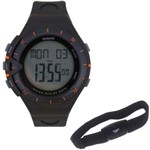 Relógio Speedo Masculino Digital Preto com Monitor Cardíaco
