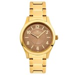 Ficha técnica e caractérísticas do produto Relógio Technos Dourado Feminino Boutique 2035MFT/4M