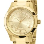 Ficha técnica e caractérísticas do produto Relógio Technos Dourado Feminino Elegance Boutique 2035MFT/4X