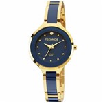 Ficha técnica e caractérísticas do produto Relógio Technos Elegance Ceramic Sapphire - 2035LYV/4A- Dourado