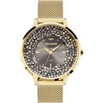 Ficha técnica e caractérísticas do produto Relógio Technos Feminino Crystal Elegance 2035mlg/4c Dourado