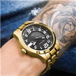 Ficha técnica e caractérísticas do produto Relógio Technos Masculino Dourado 2115mox - LANÇAMENTO