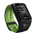 Ficha técnica e caractérísticas do produto Relógio TomTom Runner 3 Cardio Music com GPS, Fone Bluetooth, 3GB, Bluetooth - Preto e Verde Large