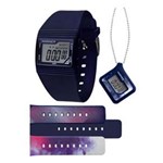 Ficha técnica e caractérísticas do produto Relógio Unissex Digital Mariner Troca Pulseira HSC0018A - Azul