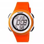 Ficha técnica e caractérísticas do produto Relógio Unissex Mormaii G395AA/8L Digital Esportivo Laranja