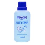 Ficha técnica e caractérísticas do produto Removedor de Esmalte à Base de Acetona 100ml - Farmax
