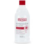 Ficha técnica e caractérísticas do produto Removedor Esmalte Farmax S/acetona 500ml