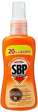 Ficha técnica e caractérísticas do produto Repelente Spray Advanced, SBP