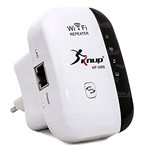 Ficha técnica e caractérísticas do produto Repetidor Extensor de Sinal Wireless 300Mbps Internet Knup KP-3005