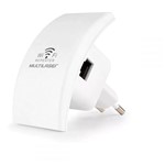 Ficha técnica e caractérísticas do produto Repetidor Mini Wireless N 300Mbps Bivolt Branco RE055 MULTILASER