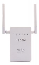 Repetidor Roteador Wifi 1200mbps 2 Antenas Amplificador Wps - Xzhang