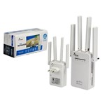 Ficha técnica e caractérísticas do produto Repetidor Wifi 4 Antenas 300mbps KNUP - KP-3009