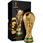 Ficha técnica e caractérísticas do produto Replica do Troféu Banhado em Ouro 15cm Copa do Mundo FIFA 2014